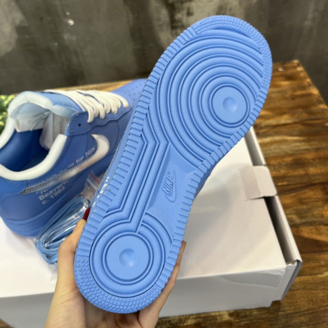 NK Off White AR.FRC 1 Low MCA Sneakers "Blue" For Men CI1173400