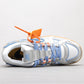 BL - OW x Rubber Dunk North Carolina Blue