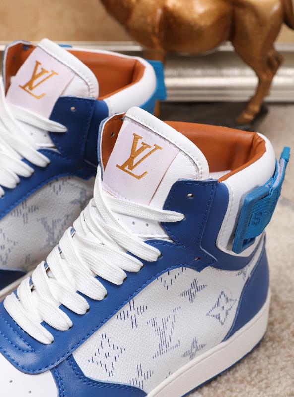 BL - LUV Rivoli High Blue Sneaker