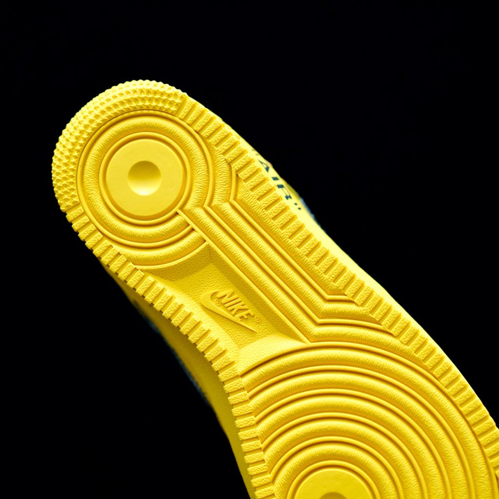 BL - OW x AF1 Gold and Silver