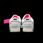 BL - OW x Dunk (NO.38) light blue shoelace pink buckle