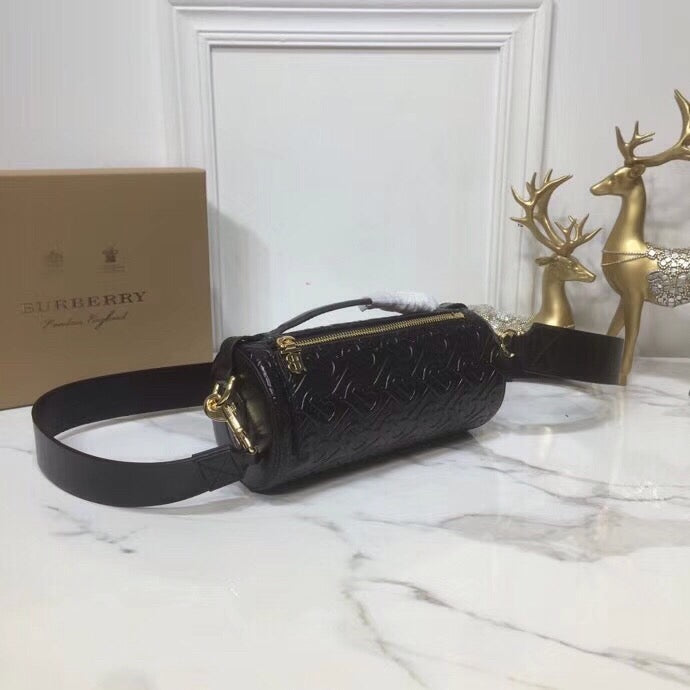 BB Barrel Monogram Bag Black For Women, Bags 10in/27cm
