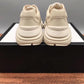 BL-GCI  Ivory Leather Rhyton Square Logo Sneaker 048