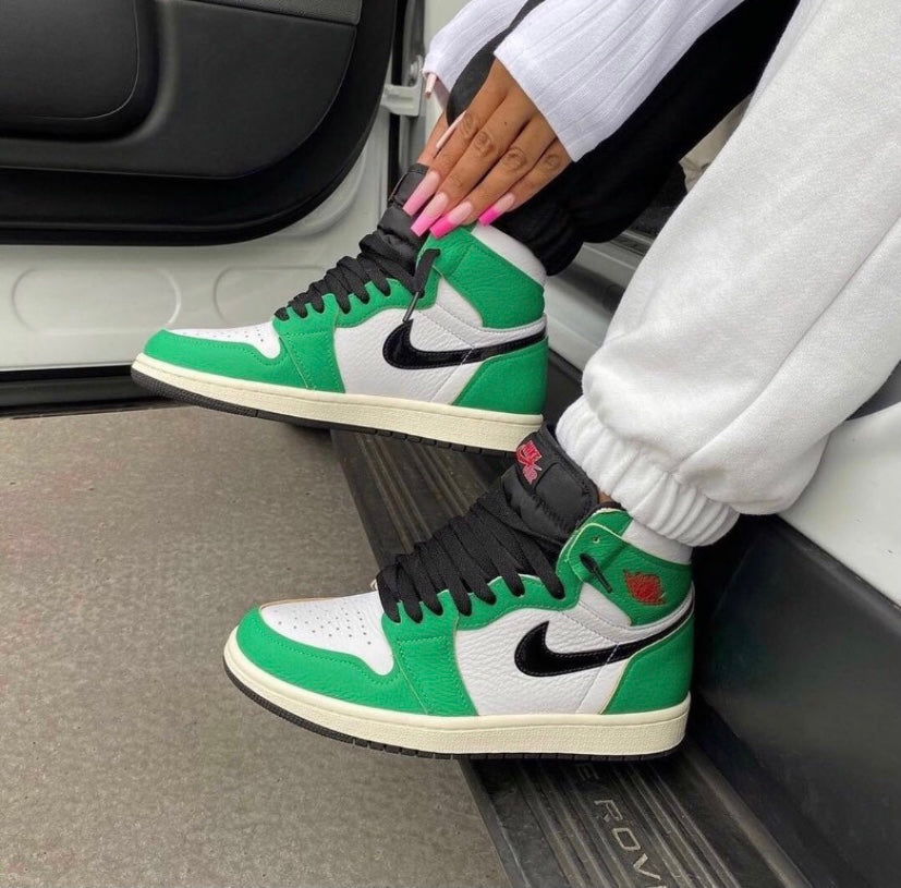 BL - AJ1 Little HNK White Green