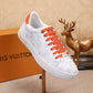BL - LUV Time Out Orange And White Sneaker