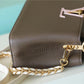 LV Capucines Mini Taurillon Smokey Brown Green/ Creme/ Pink For Women,  Shoulder And Crossbody Bags 21cm/8.3in LV