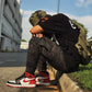 BL - AJ1 High Six Crowns Black and Red