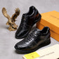 BL - LUV Run Away Low Top Black Sneaker