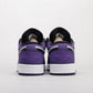 BL - AJ1 Black and purple toes