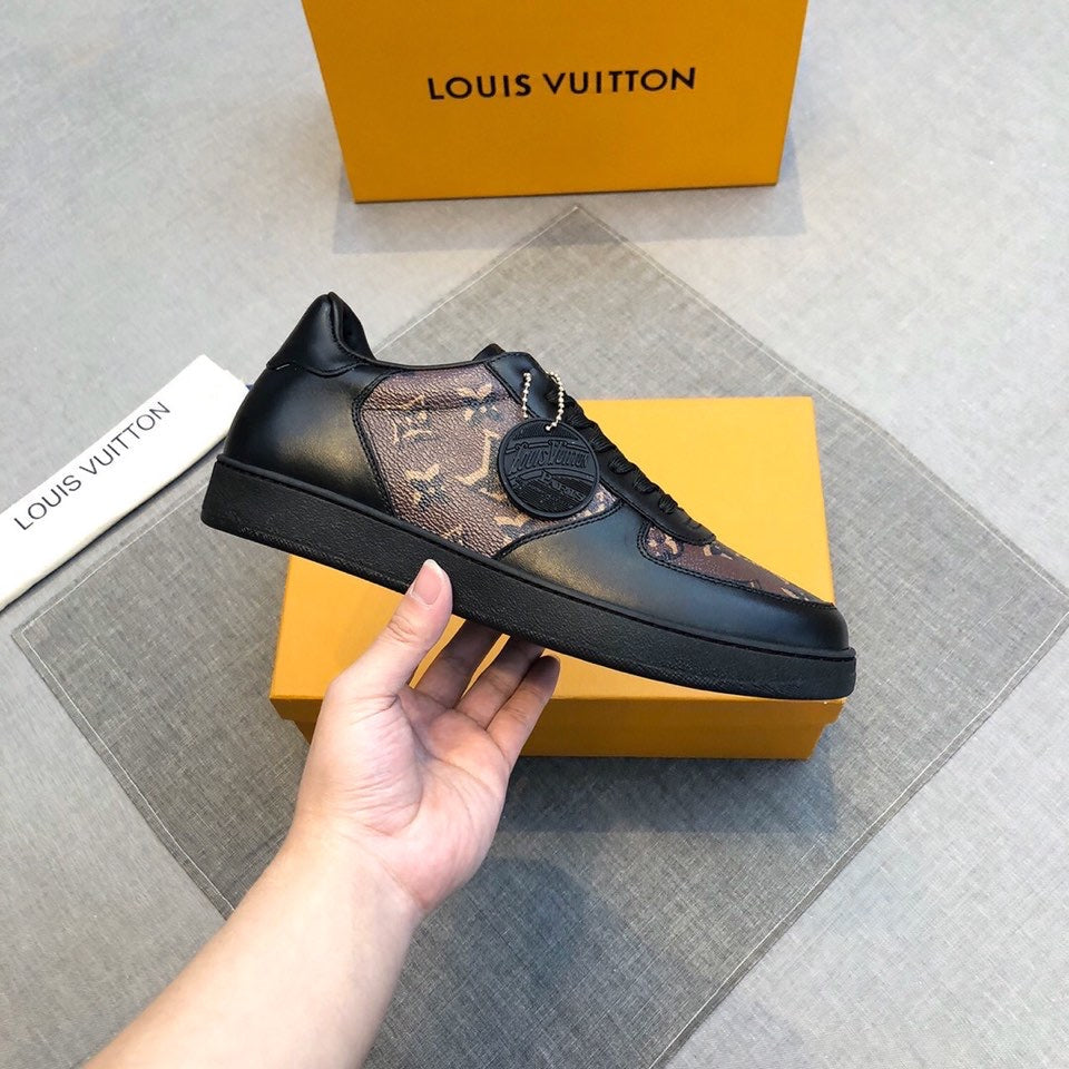 BL - LUV Casual Low Black Brown Sneaker