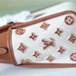 LV On My Side PM Bag Monogram Flower For Women 25cm/9.8 Inches Caramel Brown LV M59905