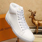 BL - LUV HIgh Top LaBL Up White Sneaker