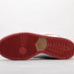 BL - Beige and red hook high top knight color matching