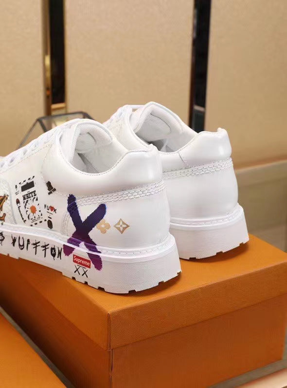 BL - LUV Traners Vert White Sneaker