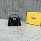 FI Nano Peekaboo Charm Crossbody Black Bag For Woman 12cm/4.5in