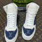 BL - Luv Rivoli White Blue Sneaker
