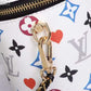 LV Vanity PM Bag Game On Monogram Canvas White By Nicolas Ghesquiere For Women, Women’s Handbags, Shoulder And Crossbody 7.5in/19cm LV M57458