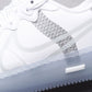 BL - AF1 React Ice Blue Low Top
