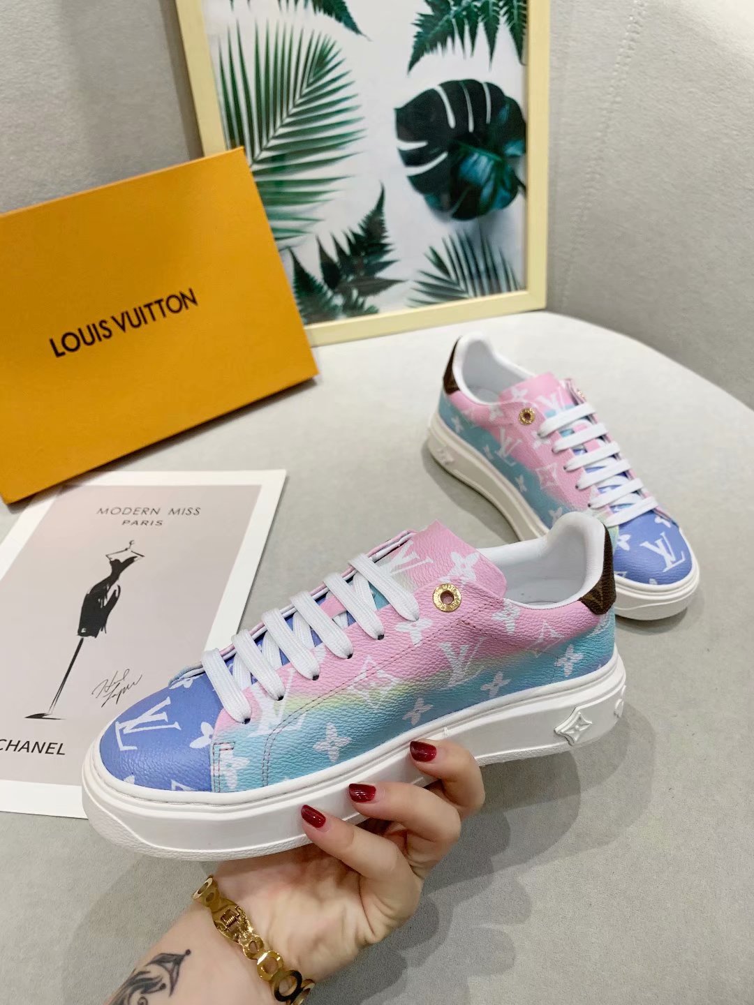 BL - LUV Casual Low Pink Sneaker