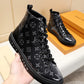 BL - LUV Stellar Trainer Boot Black Sneaker