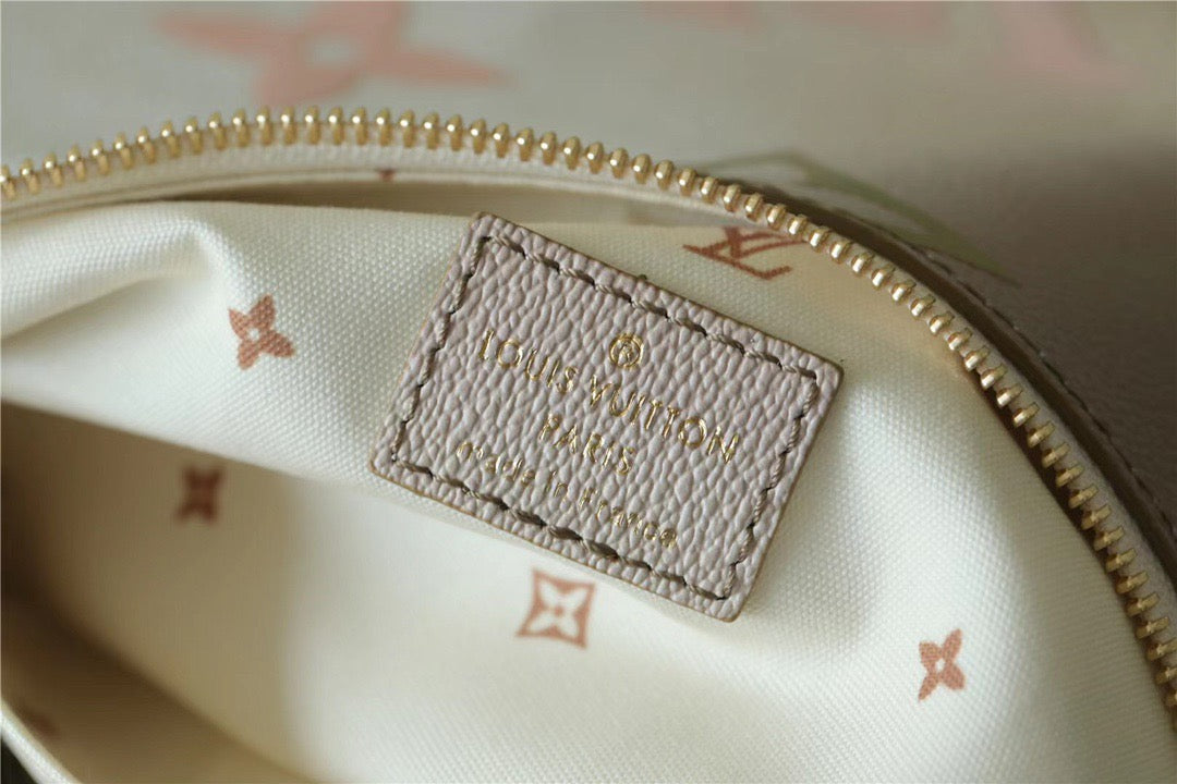 LV Neverfull MM Monogram Canvas Sunset Kaki For Women,  Shoulder and Crossbody Bags 9.4in/24cm LV M59861