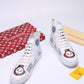 BL - LUV Stellar Trainer Boot White Sneaker