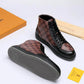 BL - LUV HIgh Top Brown Sneaker