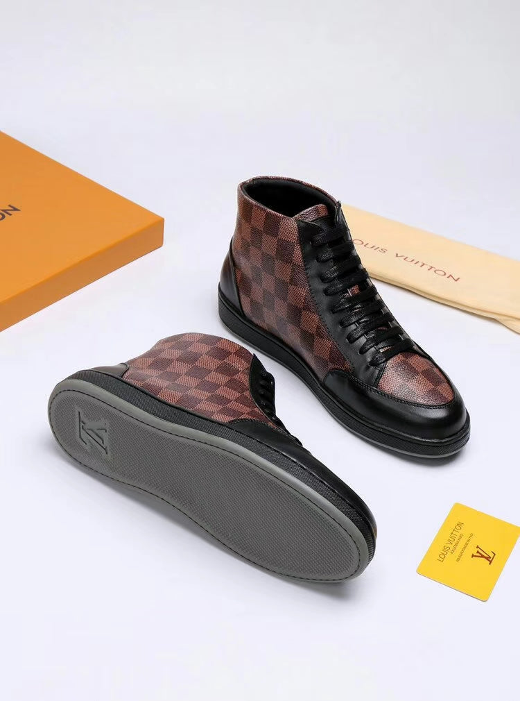 BL - LUV HIgh Top Brown Sneaker