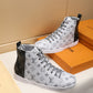 BL - LUV Stellar Trainer Boot White Black Sneaker
