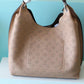 LV Carmel Hobo Bag Mahina Galet For Women, Women’s Handbags, Shoulder Bags And Crossbody Bags 13.8in/35in LV