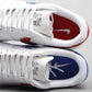BL - AF1 White red blue snake pattern