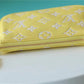 LV Mini Pochette Accessoires Monogram Empreinte Lemon Curd Yellow For Women,  Shoulder And Crossbody Bags 15.5cm/6.1in LV M46129