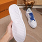 BL - LUV Time Out Blue And White Sneaker