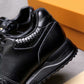 BL - LUV Run Away Low Top Black Sneaker