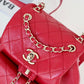 CHL Backpack Red For Women 7 in/18cm