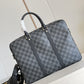 LV Porte Documents Voyage PM Damier Graphite Canvas For Men, Bags, Shoulder And Crossbody Bags 13.8in/35cm LV N41478