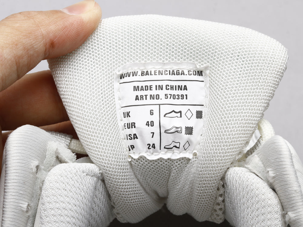 BL - Bla Track Hollow White Sneaker