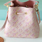 LV NeoNoe BB Monogram Empreinte Pink For Women,  Shoulder And Crossbody Bags 7.9in/20cm LV 
