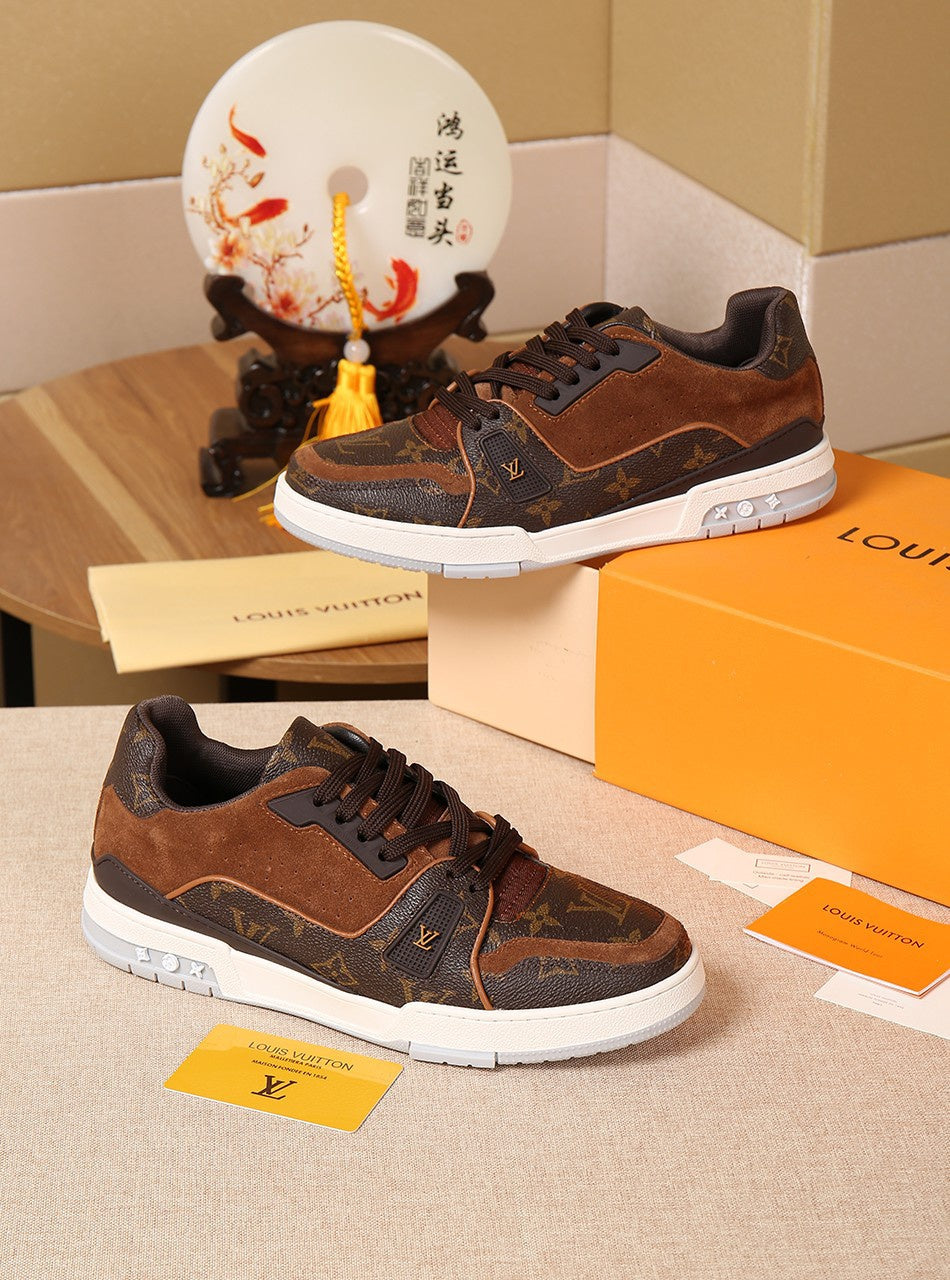 BL - LUV Traners Vert Brown Sneaker