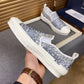 BL - DIR B23 Slip Blue And White LOW-TOP SNEAKER