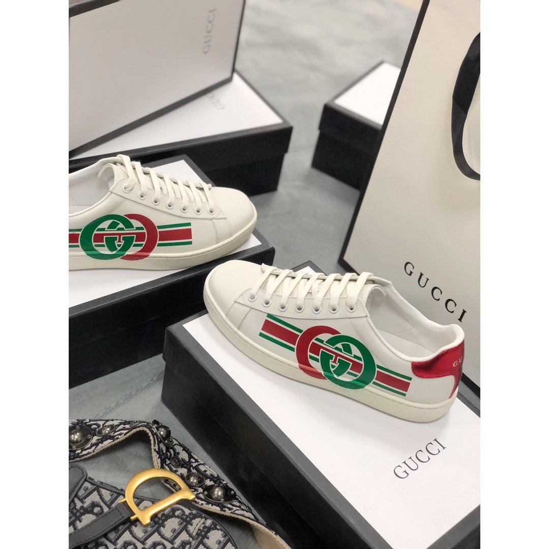 BL-GCI Ace white interlocking  Sneaker 087