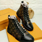 BL - LUV HIgh Top Brown Sneaker