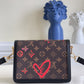 LV Mini Dauphine Bags Fall In Love With Monogram Canvas Brown For Women 20cm LV M45889