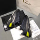 BL - DIR B24 BLnogram Black Yellow Sneaker