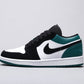 BL - AJ1 black and green toes
