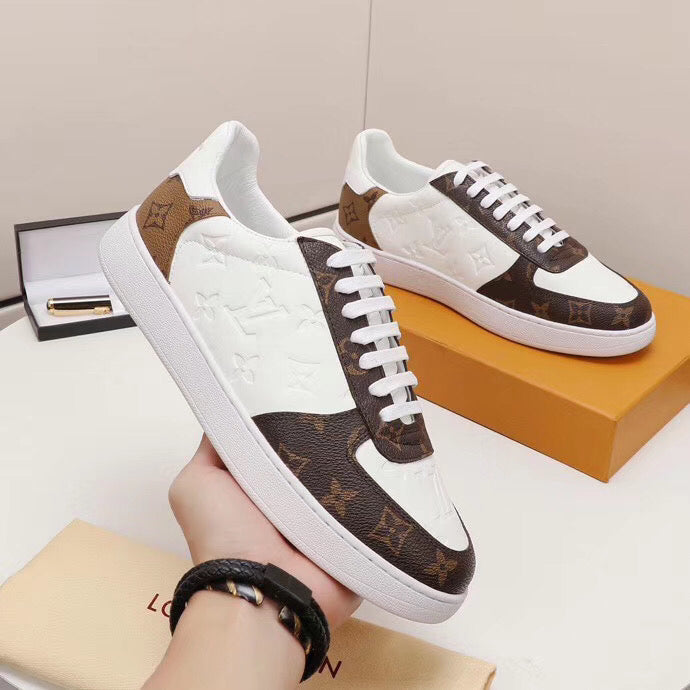 BL - LUV Casual Low White Brown Sneaker