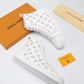 BL - LUV High BLnogram White Boot Sneaker
