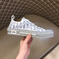 BL - DIR B23 WHITE LOW-TOP SNEAKER