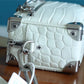 LV Mini Soft Trunk Crocodilian White For Men, Bags, Shoulder And Crossbody Bags 7.2in/18.5cm LV N98495