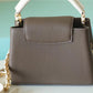 LV Capucines Mini Taurillon Smokey Brown Green/ Creme/ Pink For Women,  Shoulder And Crossbody Bags 21cm/8.3in LV